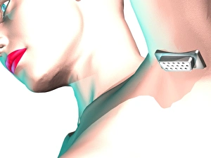 Future Technology Concept Stampe: Cyborg