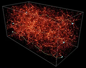 Stampe di La mappa del materiale oscura Immagini datate 2000: Mappa del materiale oscuro