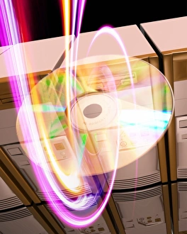Compact Disc Storage Stampe: Data storage