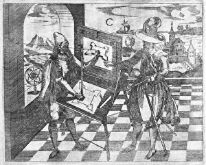 Perspective Drawing Techniques Stampe: Demonstration of perspective