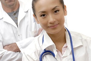 Healthcare Workers Stampe: Doctors with stethoscope