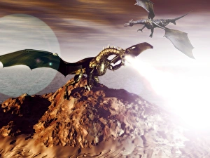 Dragon Mythology Stampe: Dragons