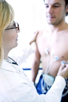 Healthcare Technology Image Stampe: ECG test
