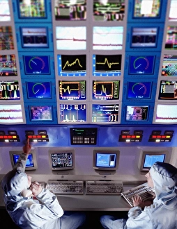 Automated Production Line Stampe: Factory control room
