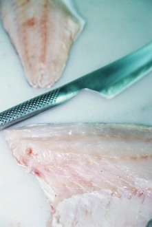 Seafood Preparation Stampe: Filleted fish