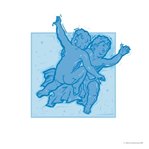 Zodiacal Constellations Stampe: Gemini