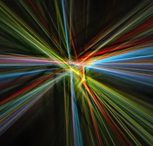 Abstract Computer Graphics Stampe: Lights