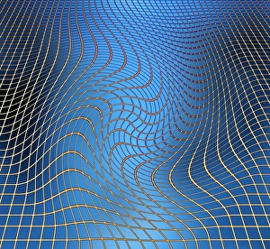 Stampe di Le onde di gravità nello spazio-tempo, arte Immagini datate 2011 maggio: Onde gravitazionali nello spazio-tempo, artefatto artistico