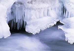 Glacial Ice Formations Stampe: Ice formations