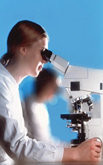 Science Laboratory Equipment Stampe: Light microscopy