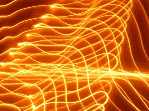 Colorful Lights Stampe: Light patterns