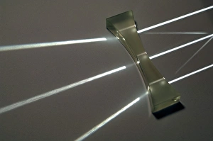 Refraction Of Light Stampe: Light rays and concave prism