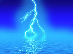 Stormy Weather Photography Stampe: Lightning
