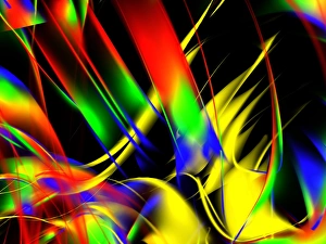 Abstract Computer Graphics Stampe: Lights