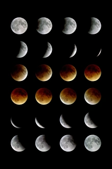 Total Lunar Eclipse Stampe: Lunar eclipse