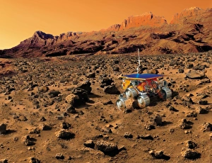 Rovers Su Marte Stampe: Esplorazione del pianeta Marte