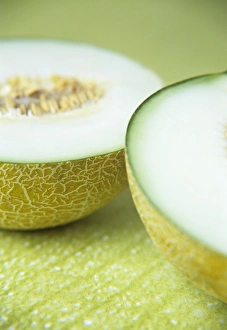 Fruit Still Life Photos Stampe: Melon halves