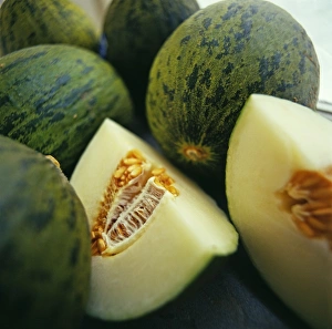 Colorful Fruit Images Stampe: Melons