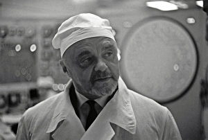 Stampe di Nikolay Antonovich Dollezhal (1899-2000), ingegnere nucleare sovietico, a una riunione dell'Accademia delle Scienze della Unione Sovietica Immagini datate 2008 aprile: Nikolaj Dollezal, ingegnere nucleare sovietico