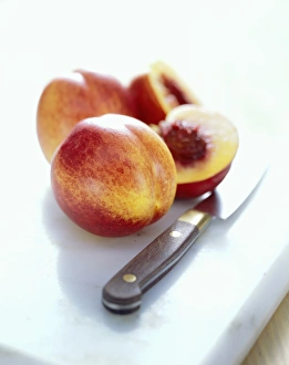 Nectarine Nutrition Stampe: Nectarines