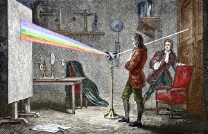 Sir Isaac Newton Stampe: Ottica di Newton