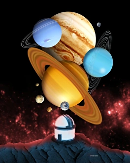 Sistema Solare Stampe: Osservando i pianeti
