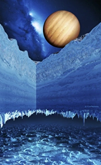 Planetary Science Images Stampe: Ocean on Europa