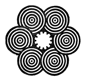 Stampe di Illusione ottica. Questa illusione dimostra che la percezione della rotazione può variare con lo stimolo applicato e il modo in cui l'illusione viene osservata Immagini datate 2011 luglio: Illusione ottica