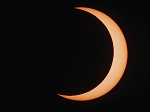 Partial Solar Eclipse Stampe: Partial phase of an annular eclipse (10 / 5 / 94)