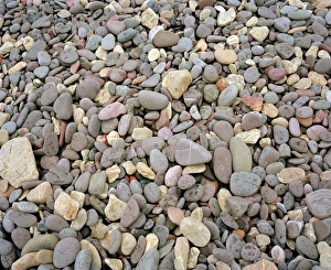 Pebbles On Beach Stampe: Pebbles
