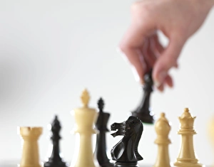 Chess Strategy Stampe: Playing chess