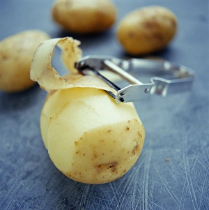 Root Vegetable Pictures Stampe: Potatoes