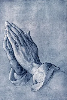 D Stampe: Mani in preghiera, arte di Dürer