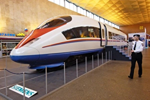 High Speed Train Stampe: Prototype Siemens high-speed train