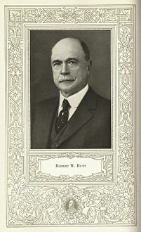 Mechanical Engineering Stampe: Robert W. Hunt, US engineer