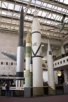 American Space Program Stampe: Rocket display