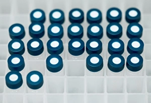 Science Laboratory Equipment Stampe: Sample tubes