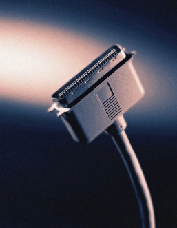 Computer Hardware Technology Stampe: SCSI computer connector