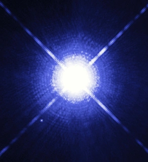 Hubble Space Telescope Image Stampe: Sirius binary star system
