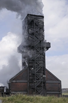 Teesside Industry Stampe: Slag cooling process