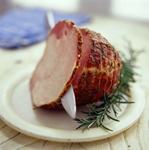 Smoked Pork Products Stampe: Sliced ham