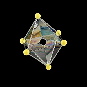 Stampe di Le bolle di sapone su un tetraedro Immagini del 22 settembre 2005: Le bolle di sapone su un tetraedro