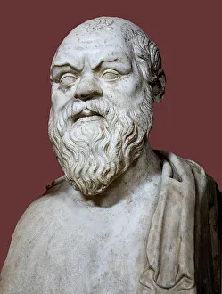 Ancient Greek Philosopher Stampe: Socrates
