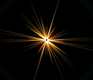 Astronomy Science Images Stampe: Solar eclipse flare
