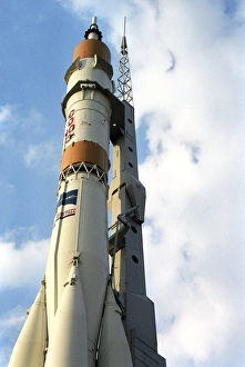 Soviet Space Program Stampe: Soyuz Soviet rocket