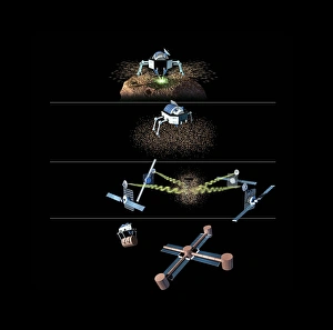 Stampe di La tecnica di costruzione dello spazio Immagini datate 2006 gennaio: Tecnica di costruzione dello spazio