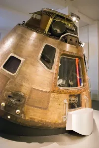 Stampe di Modulo comandante dell'Apollo 10. La missione spaziale Apollo 10 è partita il 18 maggio 1969 e ha entrato nell'orbita lunare il 22 maggio Immagini datate 2009 settembre: Modulo comandante Apollo 10