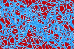 Molecular Model Stampe: Strings, artwork