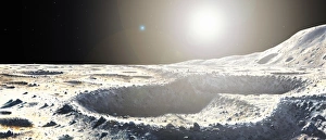 Science Astronomy Images Stampe: Surface of Mercury