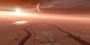 Saturn Ring System Stampe: Surface of Titan